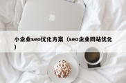 小企业seo优化方案（seo企业网站优化）